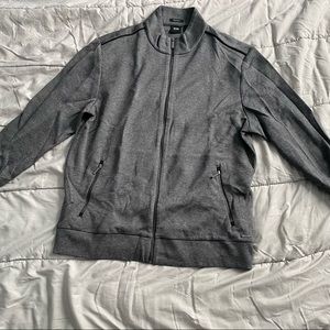 Hugo Boss Track Jacket. Excellent condition. Dark Gray. Size L